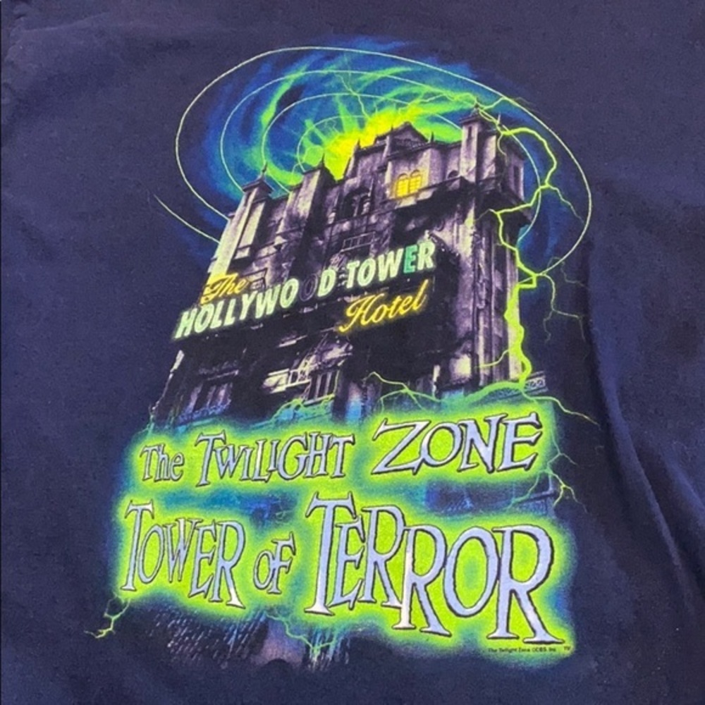 Rare WDW Disney World Tower of Terror‎ child’s T-shirt